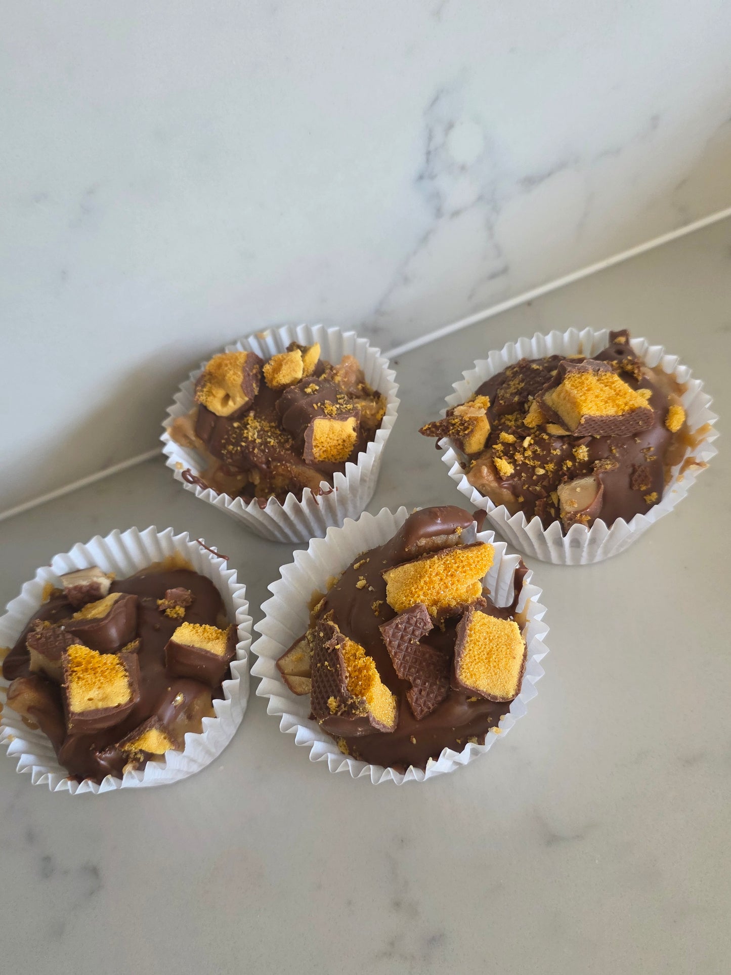 GLUTEN FREE Cadbury Slice Cupcake Style - deceiving in size - these are approx 100g each