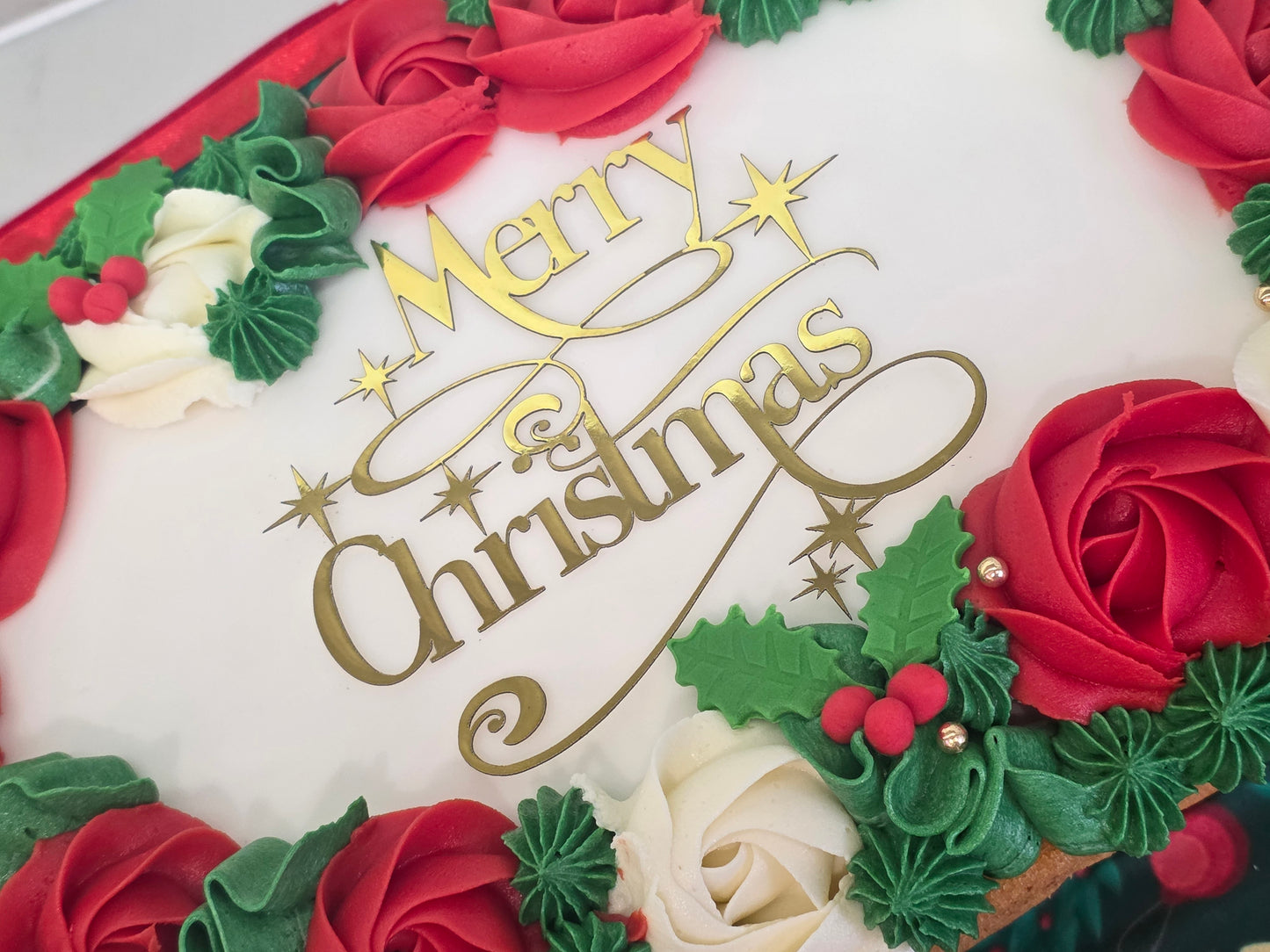 GLUTEN FREE - Christmas Brownie