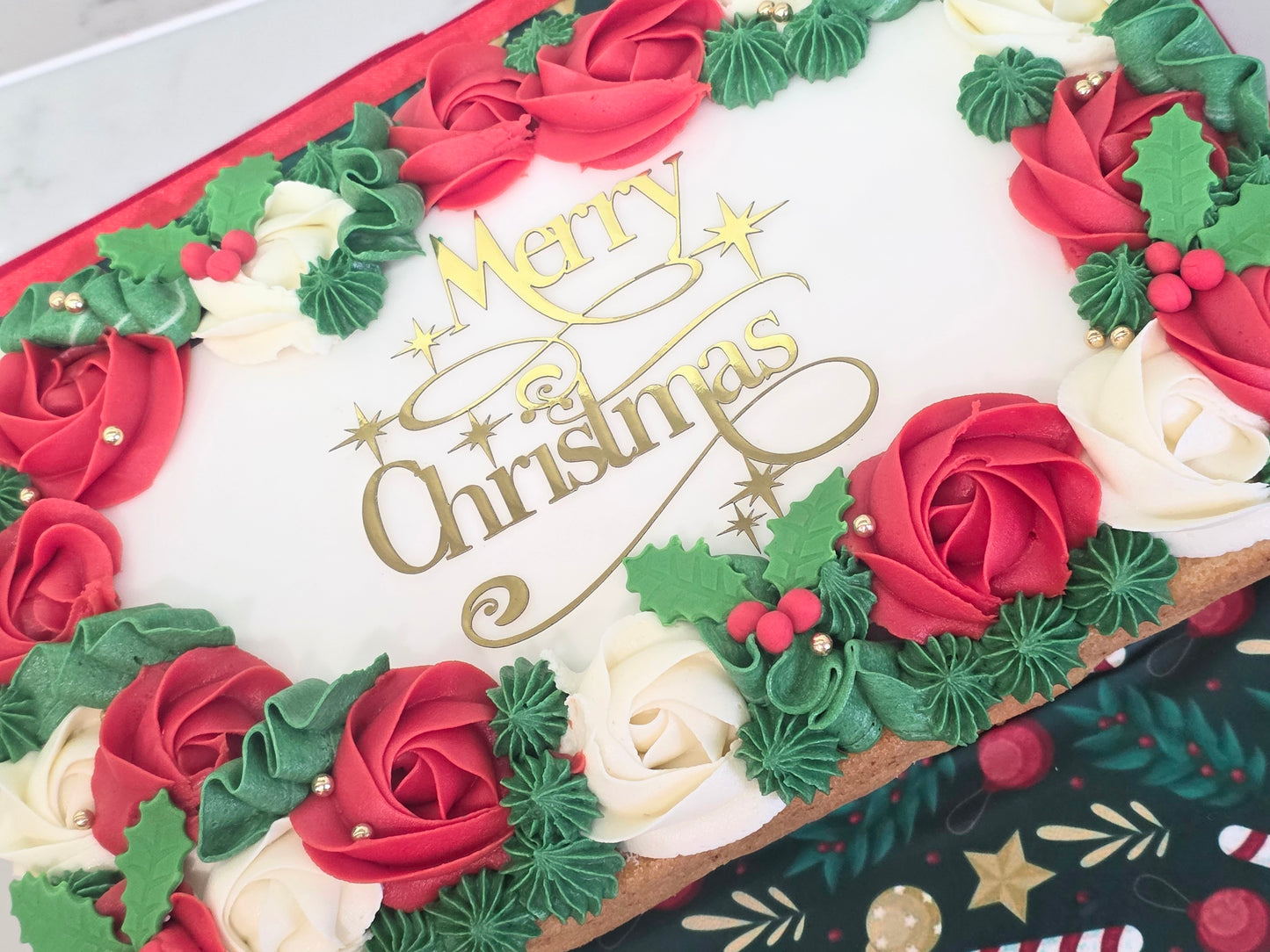 GLUTEN FREE - Christmas Brownie