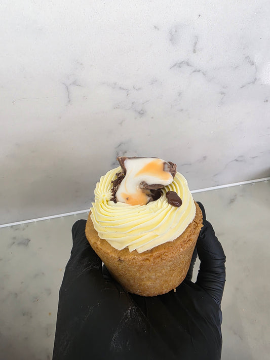 GLUTEN FREE Creme Egg Nutella Cookie Cups