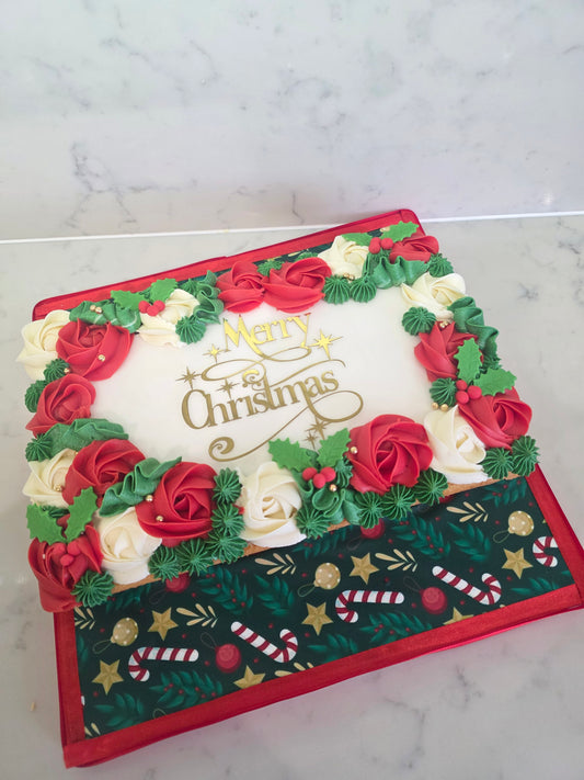 GLUTEN FREE - Christmas Cake - Vanilla