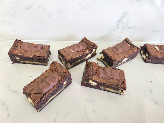 GLUTEN FREE Pistachio and Kinder Brownie