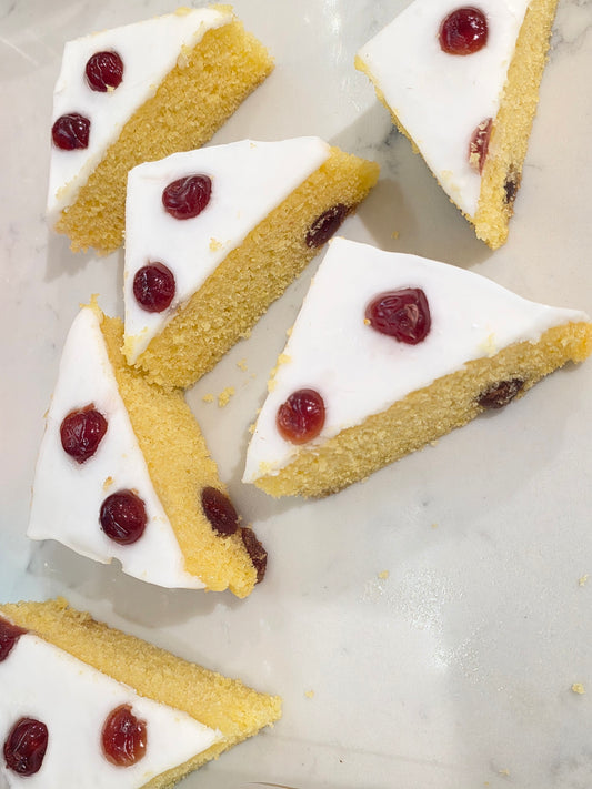 GLUTEN FREE / DAIRY FREE - Cherry Bakewell Cake