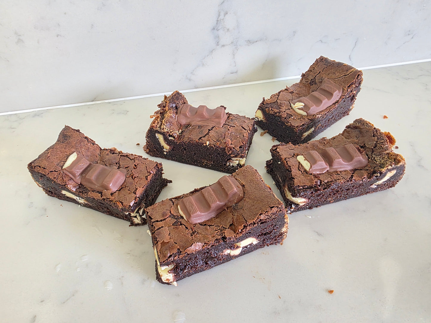 GLUTEN FREE Bueno and Kinder Brownie
